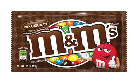 M&M's Peanut Chocolate Candies 1.74 oz.