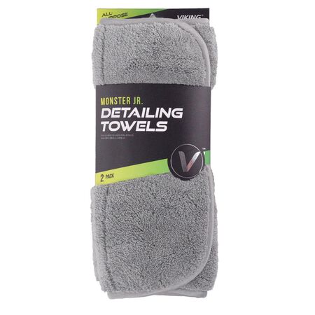 Viking 16 in. L X 12 in. W Microfiber Towel 2 pk