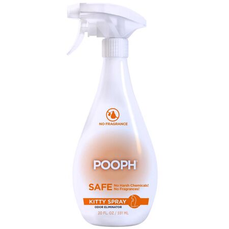 Pooph Kitty Litter Cat Liquid Litter Box Odor Destroyer 20 oz