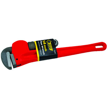 Steel Grip Pipe Wrench 14 in. L 1 pc