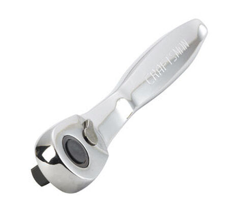 Craftsman Thin Profile 3/8 in. Drive Alloy Steel 7.75 in. Quick Release Ratchet