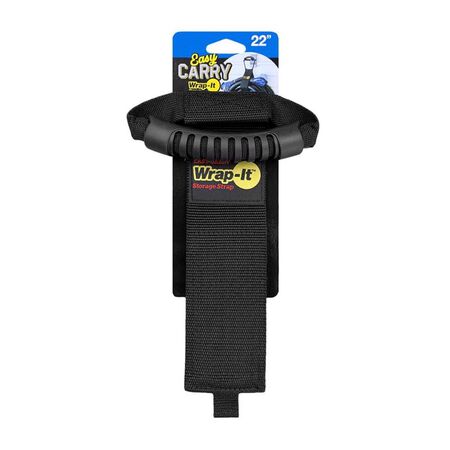 Wrap-It Easy Carry 2.5 in. W X 22 in. L Black Storage Straps 50 lb 1 pk