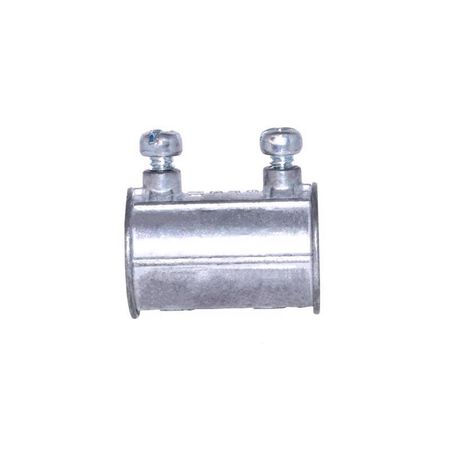 Sigma Engineered Solutions 1/2 in. D Die-Cast Zinc Set Screw Coupling For EMT 50 pk