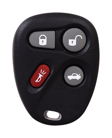 DURACELL Self Programmable Remote Automotive Replacement Key GM KOBLEAR1XT 4-Button Remote L Do