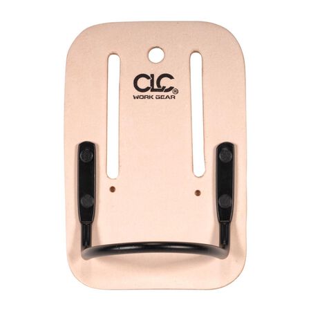 CLC Leather Hammer Holder 3.9 in. L X 5.8 in. H Tan