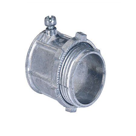 Sigma Engineered Solutions ProConnex 3/4 in. D Die-Cast Zinc Set Screw Connector For EMT 1 pk