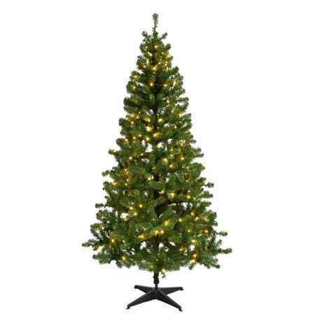 Celebrations 7in. Slim Led 400 Lights Pine Christmas Tree