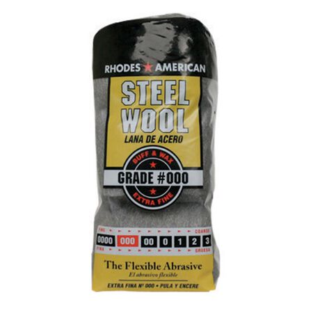 Rhodes American 000 Grade Extra Fine Steel Wool Pad 12 pk