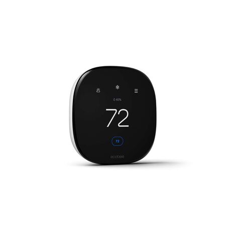 Ecobee Enhanced Built In WiFi Heating and Cooling Touch Screen Smart-Enabled Thermostat