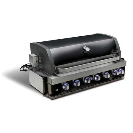 Mont Alpi 44 in. Black Stainless Steel Built-In Grill