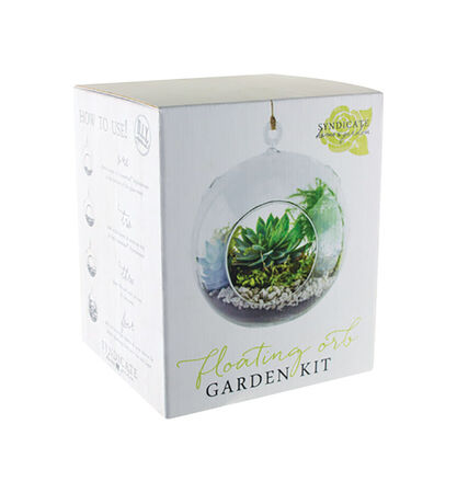 Syndicate Home & Garden Clear Plastic Floating Orb Garden Kit 7 in. W