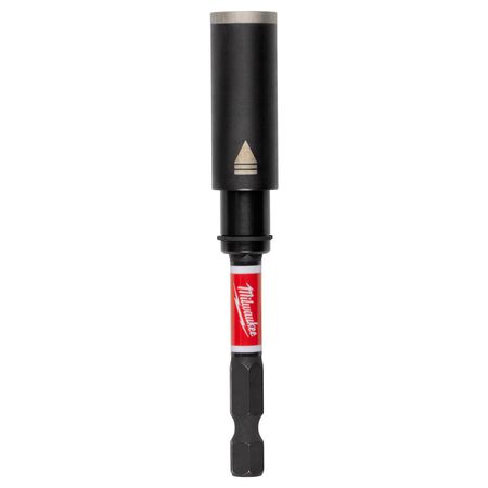 Milwaukee 3 in. L Bit Holder S2 Tool Steel 1 pk