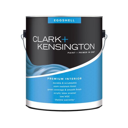 Clark+Kensington Eggshell Designer White Premium Paint Interior 1 gal