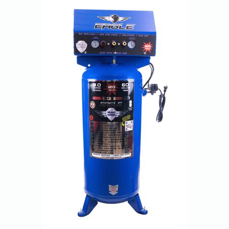 Eagle Compressor Silent Series Air Compressor 60 Gallon Electric Portable