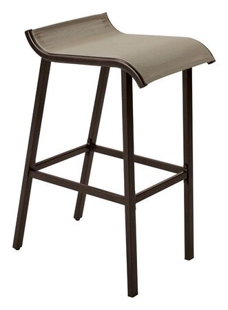 Living Accents Low-Back Bar Stool Gray