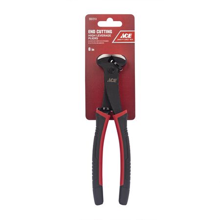 Ace 8 in. Chrome Vanadium Steel End Cutting Pliers