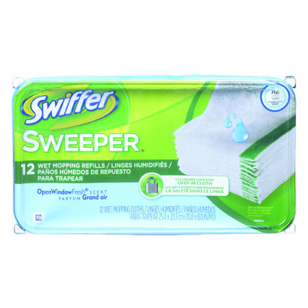 Swiffer Sweeper Mop Refill Cloth 12 pk