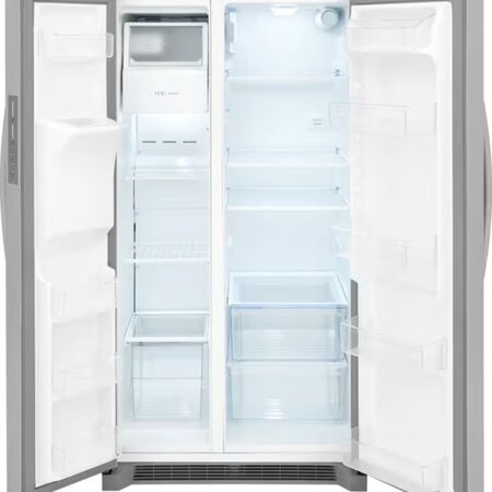36 in. 26 cu. ft. Standard Depth Side by Side Refrigerator in Stainless Steel