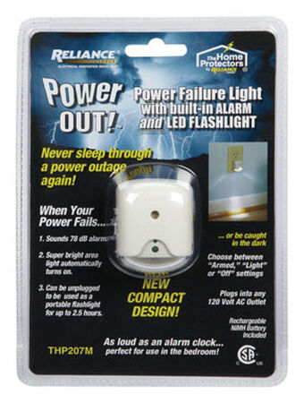 Reliance Power Out Flashlight LED NiMH White