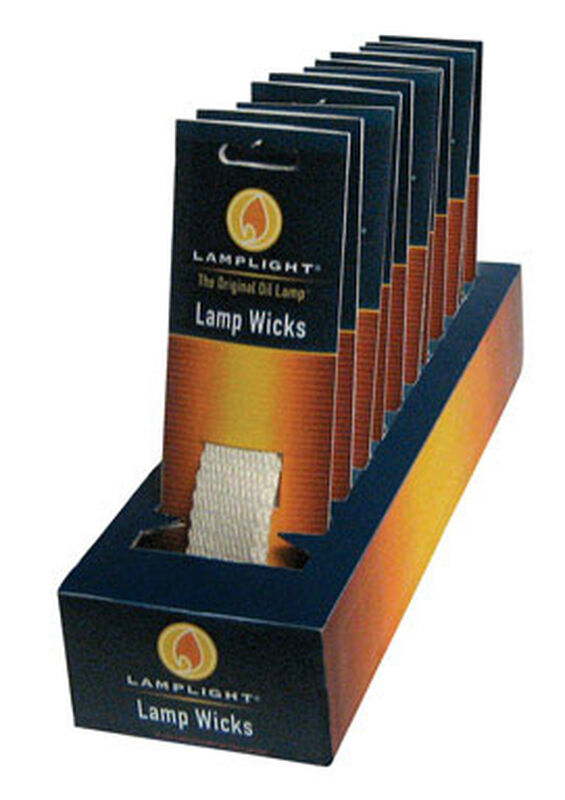 Lamplight Lamp Wick Flat Wick 3/4 in. 8 in. Stine Home + Yard The