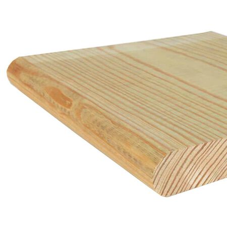 Bullnose Step Treads Treated MCQ - 2" x 12" x 4'
