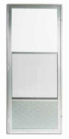 Croft Self-Storing Storm Door Self-Storing Imperial Style 161 80 in. x 36 in. Aluminum Left 36 in. 8