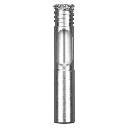 DEWALT 3/8 in. X 2-1/4 in. L Diamond Tipped Tile Drill Bit Straight Shank 1 pc