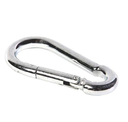 Koch Industries Polished Stainless Steel Carabiner Clip 350 lb 3.5 in. L