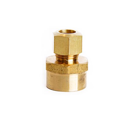 ATC 3/8 in. Compression 1/2 in. D FIP Brass Coupling