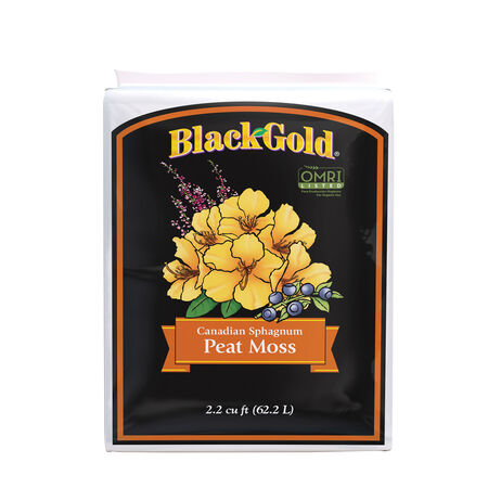 Black Gold Organic Sphagnum Peat Moss 2.2 cu ft