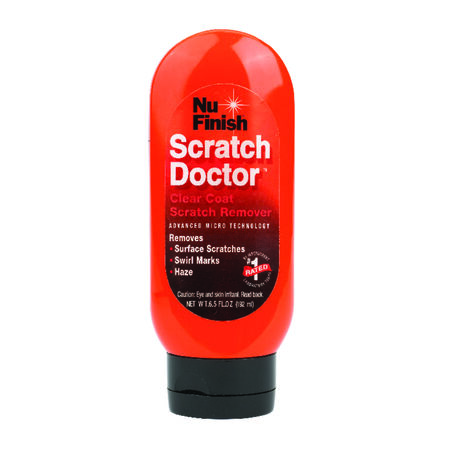 Nu-Finish Scratch Doctor Liquid Automobile Wax and Polish 6.5 oz. For All Painted Surfaces Inclu