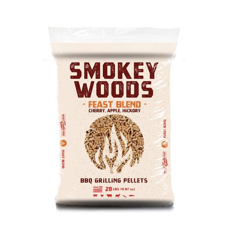 Smokey Woods Hardwood Pellets All Natural Assorted 20 lb.