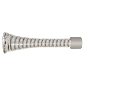 3-1/8in. Satin Nickel Spring Door Stop