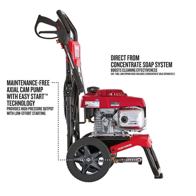 Craftsman Honda 3100 psi Gasoline 2.7 gpm Pressure Washer Stine Home