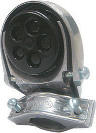 Sigma Engineered Solutions ProConnex 1-1/2 in. D Die-Cast Aluminum Service Entrance Head For NM/SE 1