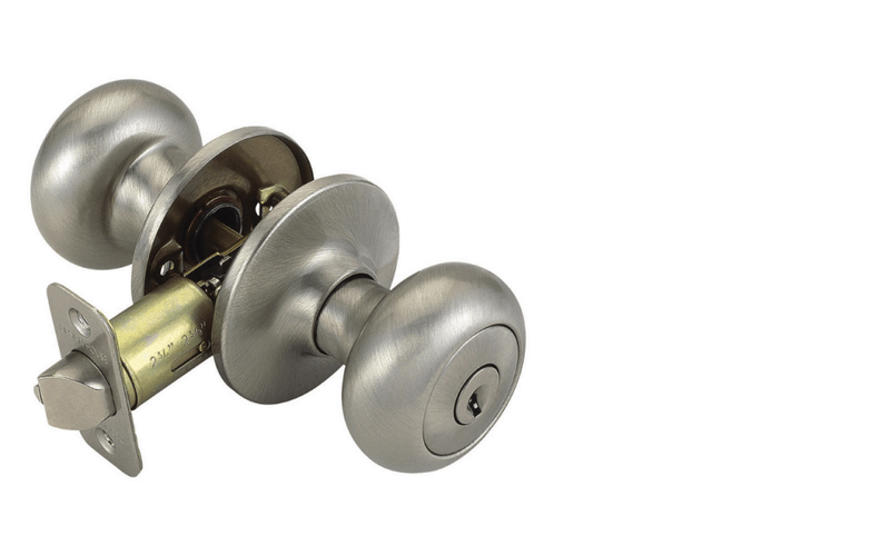 Pro Cambridge Entry Door Knob Satin Nickel Stine Home Yard