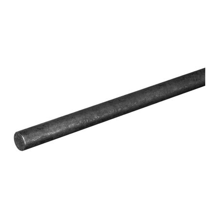 Boltmaster 1/4 in. Dia. x 4 ft. L Cold Rolled Steel Unthreaded Rod