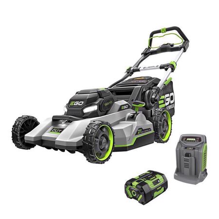 EGO Power+ LM2135SP 21 in. 56 V Battery Self-Propelled Lawn Mower Kit (Battery & Charger) W/ 7.5 AH BATTERY