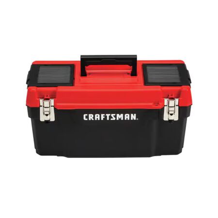 Craftsman 20 in. Tool Box Black/Red