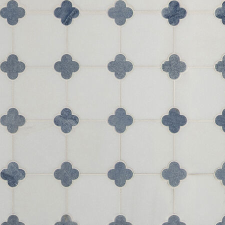 Azula floret Polished Marble Tile