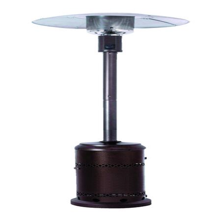Living Accents 48000 BTU Propane Steel Freestanding Patio Heater 250 sq ft