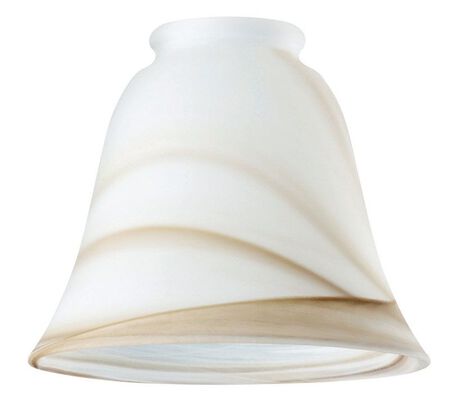 Westinghouse Bell Ivory Glass Fan and Fixture Shade 1
