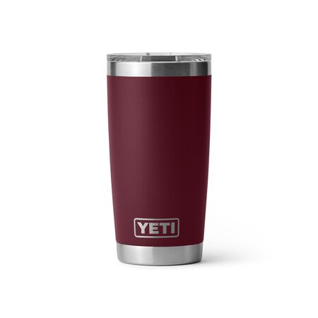 YETI Rambler 20 oz Wild Vine Red BPA Free Vacuum Insulated Tumbler