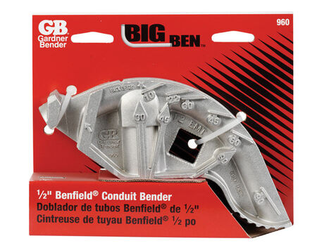 Gardner Bender Big Ben 1/2 in. Conduit Bender 7.7 in. L 1 pc