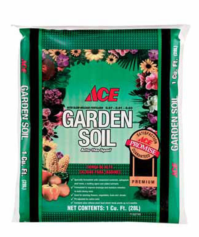 Ace Garden Soil Fertilizer Enriched | Stine Home + Yard : The Family