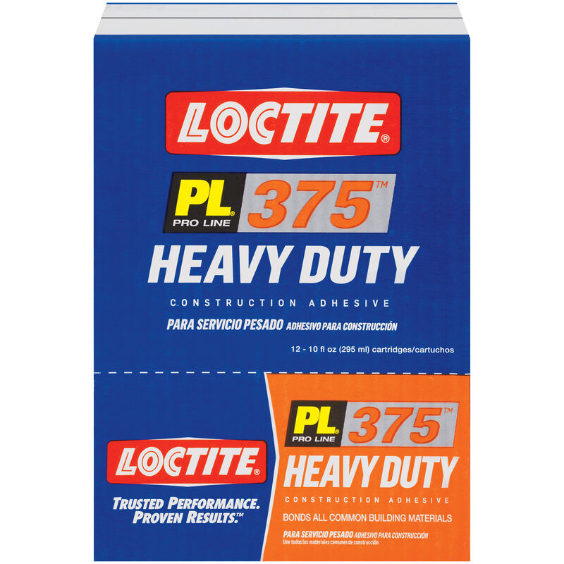 Loctite PL 375 Synthetic Elastomeric Polymer Construction Adhesive 10