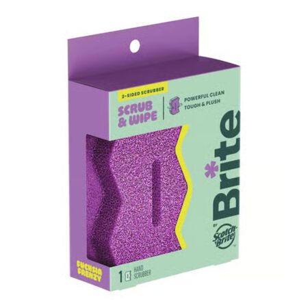 Scotch-Brite Medium Duty Scrubber Sponge For All Purpose 1 pack