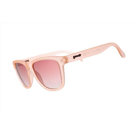 goodr OG - Don't Make Me Blush Sunglasses Unisex Pink Frame Pink Lens