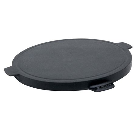 Big Green Egg Cast Iron Plancha Griddle 14 in. L X 14 in. W 1 pk