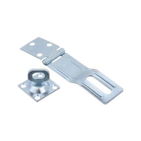 Ace Zinc 4-1/2 in. L Swivel Staple Safety Hasp